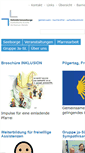 Mobile Screenshot of behindertenseelsorge.ch